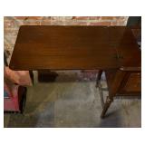 Vintage Sewing Table with Kenmore E-6354 Sewing Machine