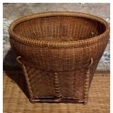 Vintage Woven Baskets and Trunk