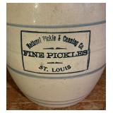 Vintage National Pickle & Canning Company Fine Pickles Crock