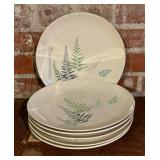 Vintage Franciscan Fern Dell Plates and Platter