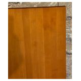 Two Butcher Block Wood Panels