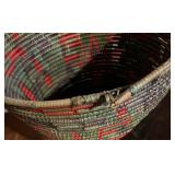 Pair of Vintage Woven Baskets