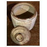 Vintage Crock Jugs and Lidded Vessel