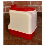 Vintage Anchor Hocking Atomic Juice Pitcher and Lustro Ware Pitcher