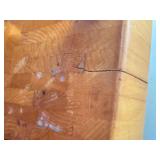 Vintage Butch-R-Block Footed Cutting Board