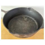 Vintage #10 Cast Iron Fry Pan with Lid