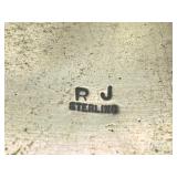 Vintage Sterling Silver Navajo Cuff Bracelet by RJ