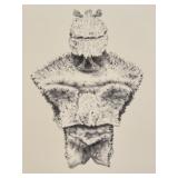 Unframed Stone Lithography Insculpta Est! by Gendron Lloyd Jensen