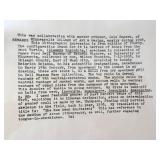 Unframed Stone Lithography Insculpta Est! by Gendron Lloyd Jensen