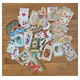 Variety of Vintage Cards and Invitations