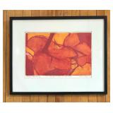"Eastern Redbird" Limited Edition Print by Carole Fisher