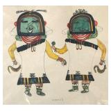 Hopi Kachina "Koroctu" Unframed Print