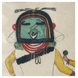 Hopi Kachina "Koroctu" Unframed Print