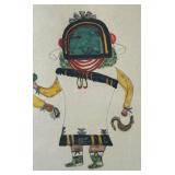 Hopi Kachina "Koroctu" Unframed Print