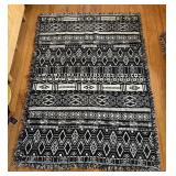 Delightful Black and White Blanket