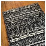 Delightful Black and White Blanket