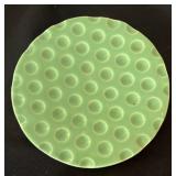 Two Textured Artisan Made Plates