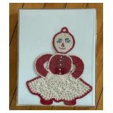 Framed Vintage Kitchen Textiles