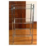 Three Tiered Glass Shelf