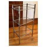 Three Tiered Glass Shelf