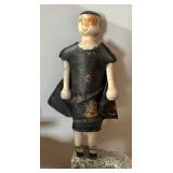 Vintage Wooden Folk Art Decorative Figurines