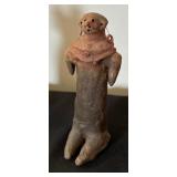 Three Decorative Clay Figurines
