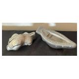 Two Vintage Chocolate Molds