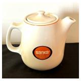Four Vintage Teapots by Hall, Russel Wright and More