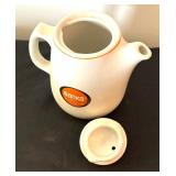 Four Vintage Teapots by Hall, Russel Wright and More