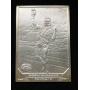 4 TROY OZ .999 FINE SILVER DREW BLEDSOE CARD