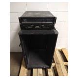 QSC Receiver & Amp With Case
