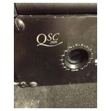 QSC Receiver & Amp With Case