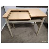 Adjustable Metal/Wood Desk