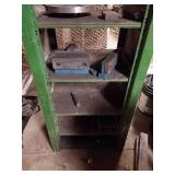 Metalworking Cabinet, Bender & Misc Metal Pieces