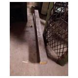 Metalworking Cabinet, Bender & Misc Metal Pieces