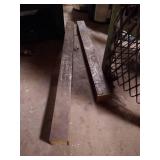 Metalworking Cabinet, Bender & Misc Metal Pieces