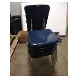 (5) Virco Chairs
