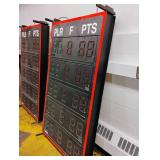 (2) Daktronics Volleyball Statistic Boards