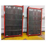 (2) Daktronics Volleyball Statistic Boards