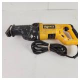 Dewalt DW311 Reciprocating Saw 1 1/8" Stroke 120V Good Condition Tested Works