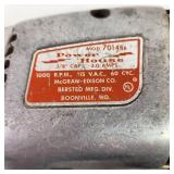 Power House 3/8" Drill Model 70148A Good Condition Tested Works