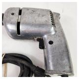 Power House 3/8" Drill Model 70148A Good Condition Tested Works