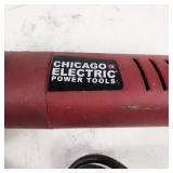 Chicago Electric Tools 4 1/2" Angle Grinder Good Condition Tested Works