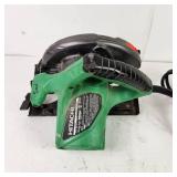 Hitachi 7 1/4" Circular Saw C 7ST Good Condition Tested Works PLATE ON BOTTOM IS BROKEN