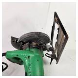 Hitachi 7 1/4" Circular Saw C 7ST Good Condition Tested Works PLATE ON BOTTOM IS BROKEN