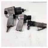 Lot Of Three Pneumatic Tools All Tested And Work Good Condition