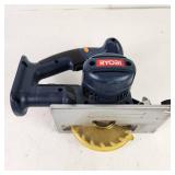 Lot Of Two Ryobi Tools P501 Circular Saw And P710 Hand Vacuum Good Condition TOOLS ONLY