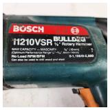 Bosch 11210VSR Bulldog 5/8" Rotary Hammer Great Condition