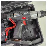 Craftsman Tools 1/2" Drill Driver And Work Light G0406 Battery Charger Hard Case NO BATTERY Great Condition