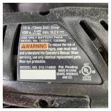 Craftsman Tools 1/2" Drill Driver And Work Light G0406 Battery Charger Hard Case NO BATTERY Great Condition